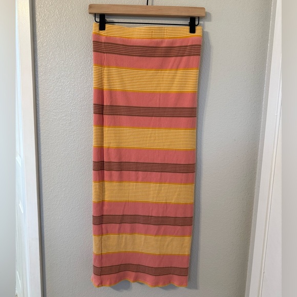 L*Space Summer Daze Skirt in Beachy Keen Stripe Size Small - Picture 3 of 9